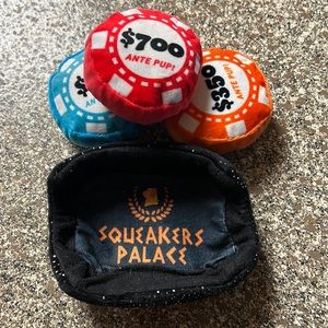 Bark Box Poker Chip Dog Toy